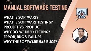 Manual Software Testing Training Part1 [upl. by Legnaesoj]