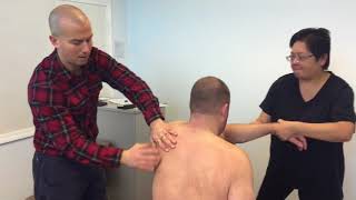 Shoulder Pain Treatment of Infraspinatus Muscle wAFTER pics Chiropractor in Denville NJ [upl. by Nilrah720]