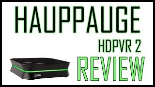 Hauppauge HD PVR 2 Review  Best Capture Card for Xbox 360 Xbox One [upl. by Shoshanna]