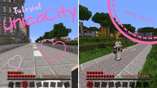 Minecraft ♥ UnicaCity ♥ Das ERSTE Mal auf UNICACITY Tutorial 12 [upl. by Waligore]