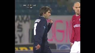 Wisła Kraków  Lazio Rzym 12 05032003 Puchar UEFA 18 2 mecz [upl. by Notnerb89]