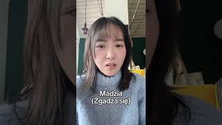 Ania na nie Madzia na tak 😎 językkoreański korean koreanlanguage [upl. by Olegnad]