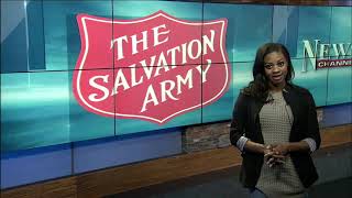 Salvation Army hosts a Super Bowl Party for the homeless [upl. by Hteik33]