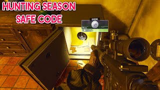 COD Black Ops 6  Hunting Season Safe Code amp Location [upl. by Darra721]