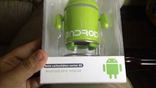 Android Robot Speaker MP3 FM Radio Play Sound Box micro sd HD [upl. by Lorrimer]