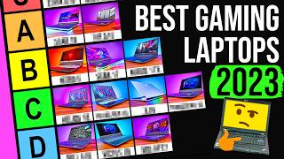 Ranking ALL 34 Gaming Laptops I Tested In 2023 [upl. by Corly780]