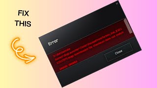 How to Fix “Checksum does not match” Error in Escape from Tarkov  Error Code quot108003quot [upl. by Anaidni]