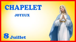 CHAPELET 🙏 Lundi 8 Juillet  Mystères Joyeux [upl. by Sillihp]