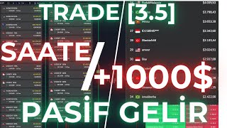 TRADE 35 İLE 1 SAATE 1000 DOLAR KARRR  BİNOMO YENİ YATIRIMCILAR İÇİN PASİF GELİR REHBERİbinomo [upl. by Cira]