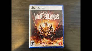 Tiny Tinas Wonderlands NextLevel Edition Ps5 Unboxing [upl. by Eiaj74]