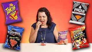 Mexican Moms Try to Eat the SPICIEST Chips [upl. by Iran]