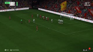 EA SPORTS FC 24Szoboszlai goal off the wall [upl. by Roderic731]