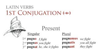 1st Conjugation Verbs [upl. by Elohcan]