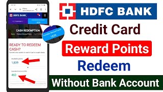 HDFC Bank credit card reward points redeem  How to redeem hdfc credit card reward points [upl. by Atiken]