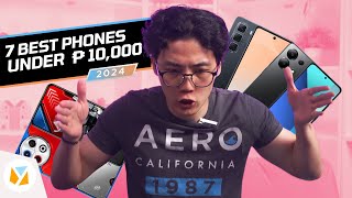 7 BEST PHONES of 2024 UNDER PHP 10000 [upl. by Gilcrest]