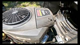 How Change Oil and Tune Craftsman PYT9000 oilchange tractor oil [upl. by Salome]