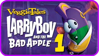 VeggieTales LarryBoy and the Bad Apple Walkthrough Part 1 PS2 100 [upl. by Ellennaj]