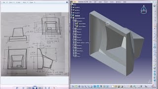 Catia V5 TutorialHow to Create Monitor CoverSimple steps with GSD and PDWSubscribers RequestP5 [upl. by Alicsirp]