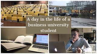 A Day in the Life of a Business University Student l UHasselt Belgium [upl. by Akram]