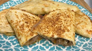 Steak n Veggie Quesadilla Pockets [upl. by Varian826]