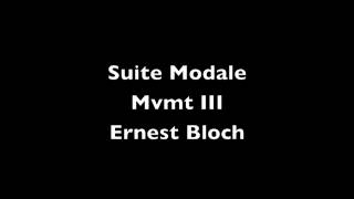 Suite Modale  Mvmt III [upl. by Retlaw]