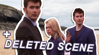 Doctor Who   INCLUDING DELETED SCENE  Journeys End  Rose and the Metacrisis Doctor [upl. by Bat]