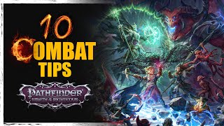 Pathfinder Wrath of the Righteous 10 Essential Combat Tips Beginners Guide [upl. by Adall]