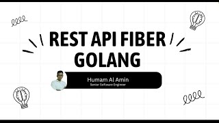 REST API GOLANG FIBER TO DO LIST APP  PART 1 [upl. by Eirrotal]