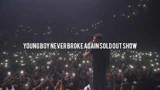 NbaYoungBoy first show on the Still Flexin Still Steppin Tour LOUIEKNOWS VLOG 26 [upl. by Nnaecarg]