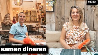 OP DATE NIGHT IN HASSELT  JOLIEN EN JENNO VLOG 2723 [upl. by Airaet272]