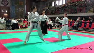 Campionati Assoluti FIKTA 2024  Finale kumite B ind fem juniors 55 [upl. by Aihtnamas420]