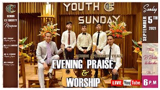 Evening Praise amp Worship  Senior CE Society Mawprem [upl. by Anelhtac]