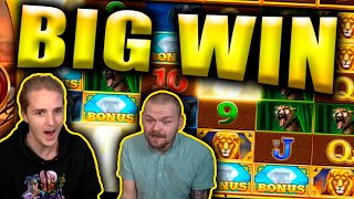 BIG WIN on SAFARI GOLD MEGAWAYS Slot [upl. by Scarlett]