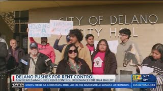 Delano advocates pushing for rent control [upl. by Achilles212]