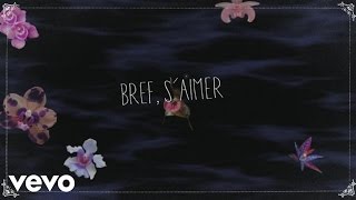 Aurélie Cabrel  Bref saimer Lyrics Video [upl. by Ardnala582]