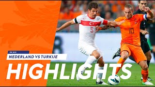 Highlights Nederland  Turkije 07092012 WK 2014kwalificatie [upl. by Lednahs]