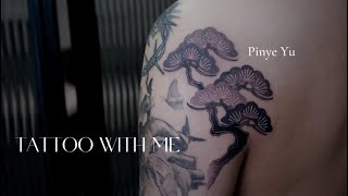 tattoo processing timelapse photographycute black tattoo [upl. by Gerard]