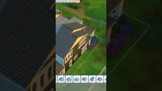 build looking flat here is how to fake some dimension with roof pieces in the sims 4 sims4 [upl. by Amero950]