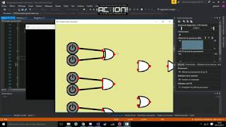 SFML C Simple Logic Gate Circuit Simulator [upl. by Shaya903]