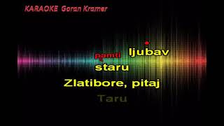 KARAOKE Slobodan Mulina  Zlatibore pitaj Taru [upl. by Delacourt18]