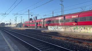 Spettacolare transito del nuovo ITALO alla stazione di Firenze Rovezzano [upl. by Nosaj]