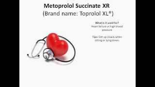 Metoprolol Succinate XR [upl. by Yesdnik]