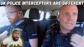 American Reacts to UK Police Chase Police Interceptors [upl. by Amhser753]