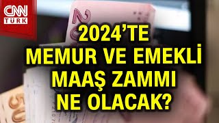 2024te Memur ve Emekli Maaş Zammı Ne Olacak Haber [upl. by Margit177]