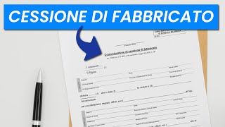 CESSIONE DI FABBRICATO Onde e Como Fazer  Quando Utilizar Documentos para Cidadania Italiana [upl. by Ringe]