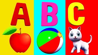 ABC Song with Balloons and Animals  CoComelon Nursery Rhymes amp Animal Songs Kids India TV [upl. by Attennyl]