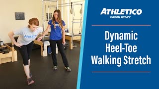 Dynamic HeelToe Walking Stretch [upl. by Delogu]