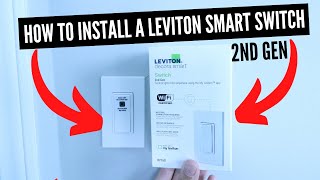 How To Install A Leviton Smart Switch D215S [upl. by Caldera690]