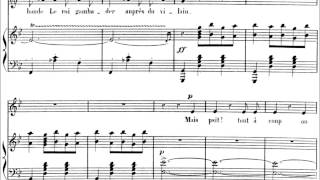 Camille SaintSaëns  quotDanse Macabrequot for voice and piano audio  sheet music [upl. by Annaynek]