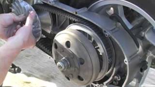 07 Suzuki Burgman 400 CVT Installation  MicBergsma [upl. by Jorie]